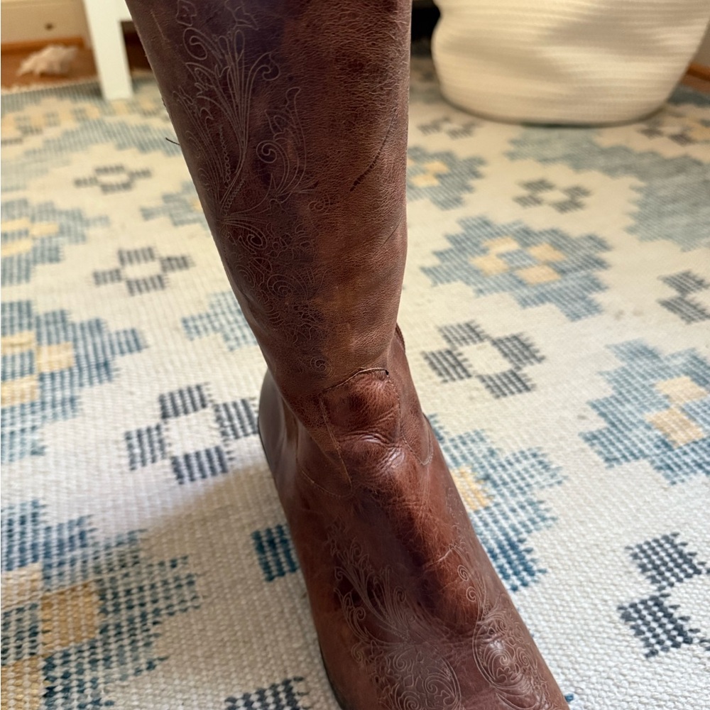 Matisse Brown Ankle Boots - Picture 4 of 7